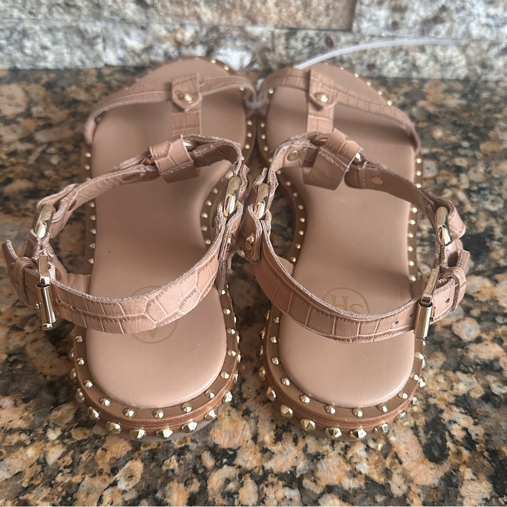 Ash Patsy Stud Ankle Strap Sandal - Picture 8 of 10